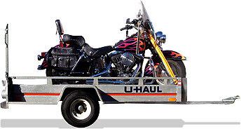 U-Haul Motorcycle Trailer